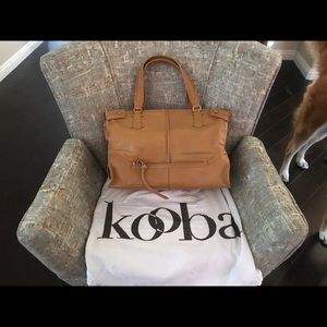 Kooba Camel Leather Handbag
